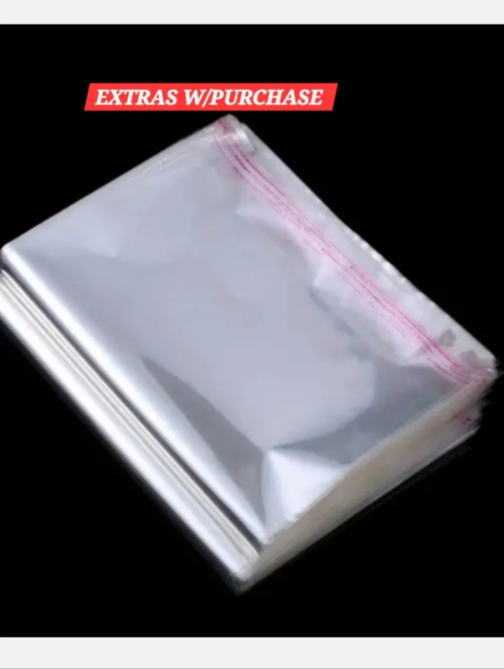 15ct. 12x18 Cellophane Clear Resealable Bag✨️PRICE FIRM✨️